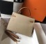 Hermes Bi-color Kelly 32cm Epsom Bag Tourterelle/Gold GHW