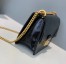 Fendi Small Kan U Bag In Black Glossy Lambskin