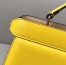 Fendi Peekaboo ISeeU East-West Bag In Yellow Nappa