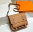 Hermes Steve 30 Messenger Bag in Gold Clemence Leather