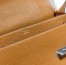 Hermes Steve 30 Messenger Bag in Gold Clemence Leather