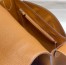 Hermes Steve 30 Messenger Bag in Gold Clemence Leather