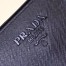 Prada Large Monochrome Bag In Black Saffiano Leather