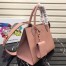 Prada Large Monochrome Bag In Nude Saffiano Leather