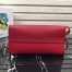 Prada Monochrome Bag In Red Saffiano Leather