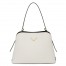 Prada Matinee Small Bag In White Saffiano Leather
