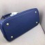 Prada Medium Galleria Bag In Blue Saffiano Leather