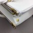 Prada Medium Galleria Bag In White Saffiano Leather