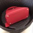 Prada Matinee Mini Bag In Red Saffiano Leather