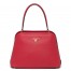 Prada Matinee Mini Bag In Red Saffiano Leather