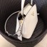 Prada Matinee Mini Bag In White Saffiano Leather