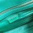 Prada Symbole Small Bag in Green and White Jacquard Fabric