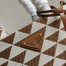 Prada Symbole Micro Bag In White/Brown Jjacquard Fabric