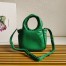 Prada Small Top-handle Bag in Green Nappa Leather