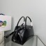 Prada Supernova Medium Handbag In Black Brushed Leather