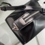 Prada Supernova Medium Handbag In Black Brushed Leather