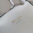 Prada Supernova Small Handbag In White Leather