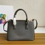 Prada Small Galleria Bag In Grey Saffiano Leather