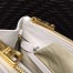 Prada Small Galleria Bag In White Saffiano Leather