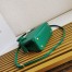 Prada Mini Galleria Bag In Green Saffiano Leather