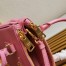 Prada Mini Galleria Bag In Pink Saffiano Leather