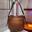 Prada Margit Shoulder Bag In Brown Calfskin