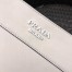 Prada Small Margit Bag In White Calfskin