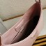 Prada Cleo Shoulder Large Bag In Pink Brushed Leather