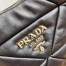 Prada System Patchwork Bag in Black Nappa Leather 