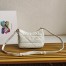 Prada System Patchwork Bag in White Nappa Leather