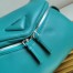 Prada Signaux Bag In Peacock Blue Padded Nappa Leather