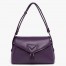 Prada Signaux Bag In Violet Padded Nappa Leather