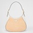 Prada Shoulder Bag in Woven Straw and White Leather