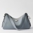 Prada Aimee Medium Shoulder Bag in Blue Leather