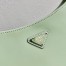 Prada Cleo Small Shoulder Bag In Aqua Brushed Leather