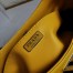 Prada Cleo Shoulder Small Bag In Yellow Brushed Leather