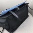 Prada Etiquette Bag In Nylon With Metal Stud Trim