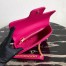 Prada Medium Diagramme Flap Bag In Rose Red Calfskin