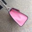 Prada Monochrome Flap Bag In Petal Pink Saffiano Leather