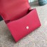 Prada Monochrome Flap Bag In Red Saffiano Leather