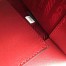 Prada Monochrome Flap Bag In Red Saffiano Leather