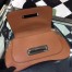 Prada Sidonie Shoulder Bag In Brown/Black Leather
