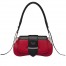 Prada Sidonie Shoulder Bag In Red/Black Leather