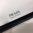 Prada Sidonie Shoulder Bag In Black/White Leather