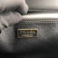 Prada Large Cahier Bag In Black Leather