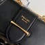 Prada Sidonie Shoulder Bag In Black Calfskin