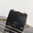 Prada Belle Shoulder Bag In Black Calfskin