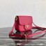 Prada Embleme Bag In Red Saffiano Leather 