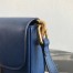 Prada Embleme Bag In Blue Saffiano Leather