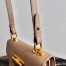 Prada Symbole Shoulder Bag In Beige Saffiano Leather 